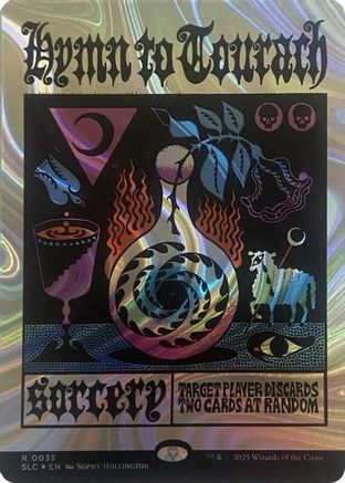 Image of Hymn to Tourach (Halo Foil) [Secret Lair Countdown Kit]