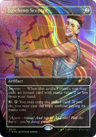 Image of Isochron Scepter (Halo Foil) [Secret Lair Countdown Kit]