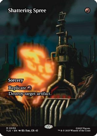 Image of Shattering Spree (Borderless) [Avatar: The Last Airbender: Eternal-Legal]