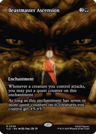 Image of Beastmaster Ascension (Borderless) [Avatar: The Last Airbender: Eternal-Legal]