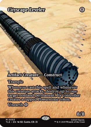 Image of Cityscape Leveler (Borderless) [Avatar: The Last Airbender: Eternal-Legal]