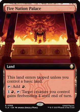 Image of Fire Nation Palace (Extended Art) [Avatar: The Last Airbender]