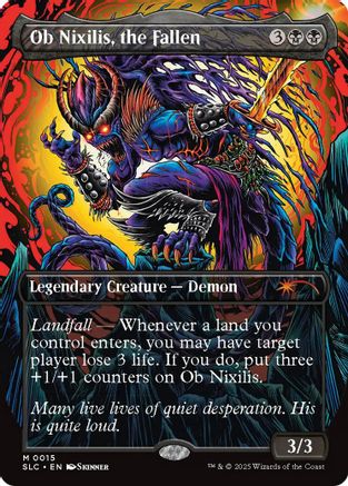 Image of Ob Nixilis, the Fallen [Secret Lair Countdown Kit]