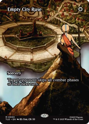 Image of Empty City Ruse (Borderless) [Avatar: The Last Airbender: Eternal-Legal]