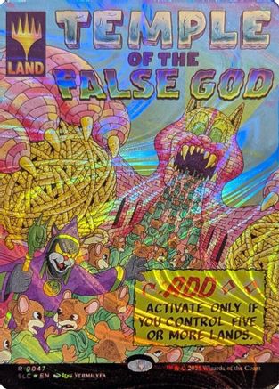 Image of Temple of the False God (Halo Foil) [Secret Lair Countdown Kit]