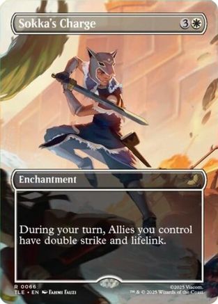 Image of Sokka's Charge (Borderless) [Avatar: The Last Airbender: Eternal-Legal]