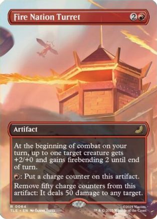Image of Fire Nation Turret (Borderless) [Avatar: The Last Airbender: Eternal-Legal]