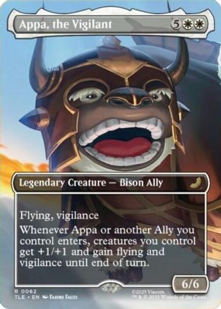 Image of Appa, the Vigilant (Borderless) [Avatar: The Last Airbender: Eternal-Legal]