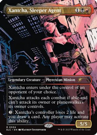 Image of Xantcha, Sleeper Agent [Secret Lair Countdown Kit]
