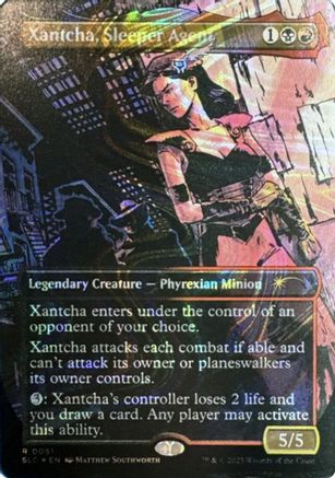 Image of Xantcha, Sleeper Agent (Halo Foil) [Secret Lair Countdown Kit]