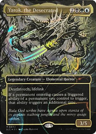 Image of Yarok, the Desecrated (Halo Foil) [Secret Lair Countdown Kit]