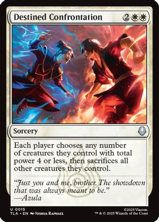 Image of Destined Confrontation [Avatar: The Last Airbender]