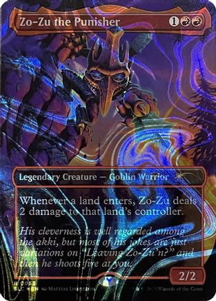 Image of Zo-Zu the Punisher (Halo Foil) [Secret Lair Countdown Kit]