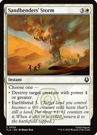 Image of Sandbenders' Storm [Avatar: The Last Airbender]