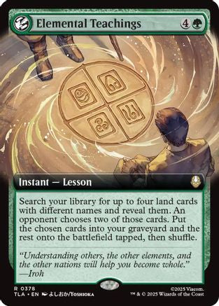 Image of Elemental Teachings (Extended Art) [Avatar: The Last Airbender]
