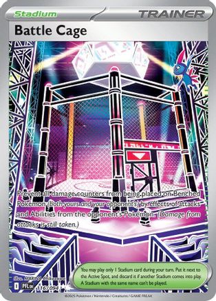 Image of Battle Cage (116/094) [Mega Evolution: Phantasmal Flames]