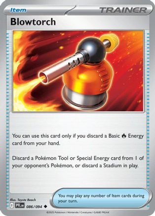 Image of Blowtorch (086/094) [Mega Evolution: Phantasmal Flames]