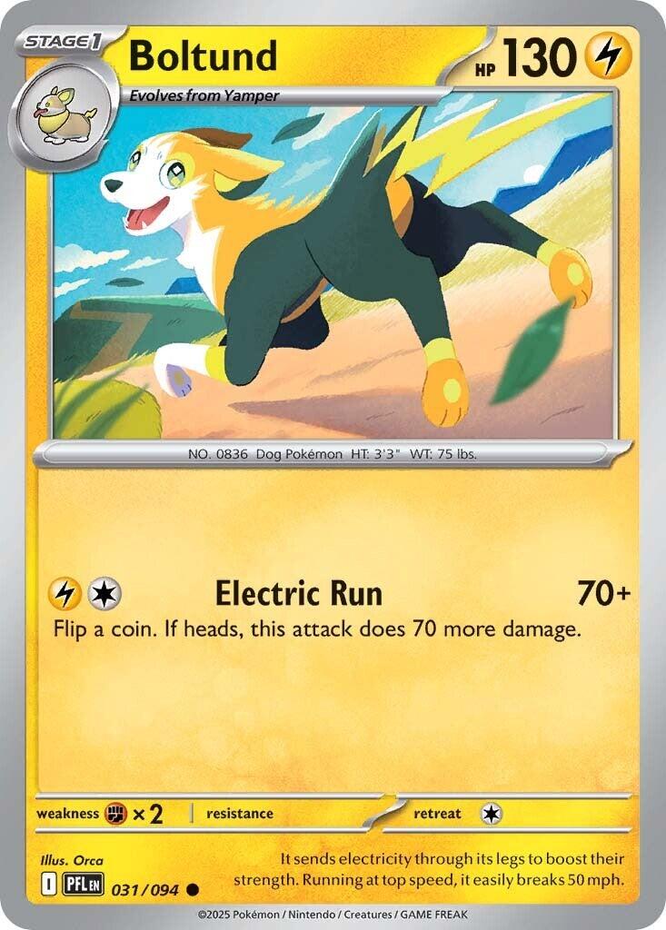 Image of Boltund (031/094) [Mega Evolution: Phantasmal Flames]