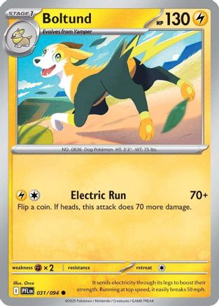 Image of Boltund (031/094) [Mega Evolution: Phantasmal Flames]