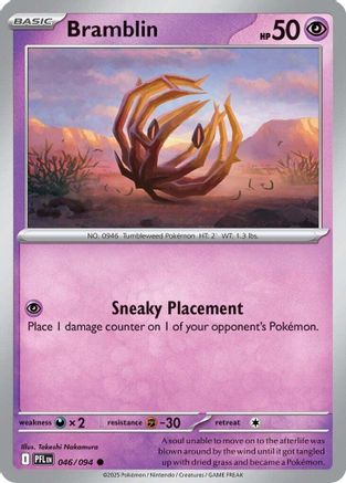 Image of Bramblin (046/094) [Mega Evolution: Phantasmal Flames]