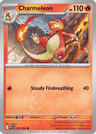 Image of Charmeleon (012/094) [Mega Evolution: Phantasmal Flames]