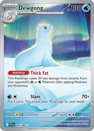 Image of Dewgong (097/094) [Mega Evolution: Phantasmal Flames]