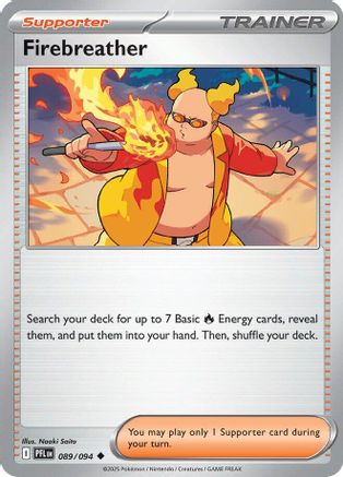 Image of Firebreather (089/094) [Mega Evolution: Phantasmal Flames]