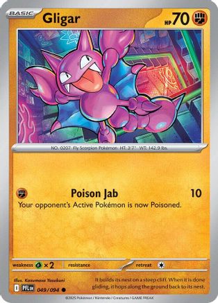 Image of Gligar (049/094) [Mega Evolution: Phantasmal Flames]