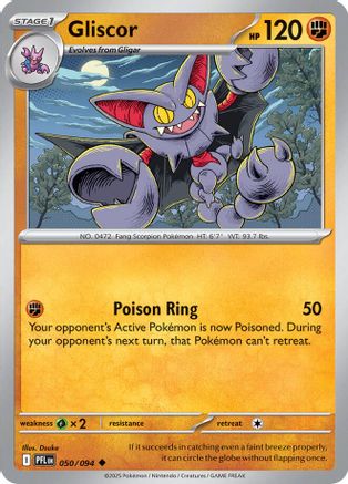 Image of Gliscor (050/094) [Mega Evolution: Phantasmal Flames]