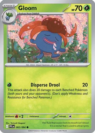 Image of Gloom (002/094) [Mega Evolution: Phantasmal Flames]