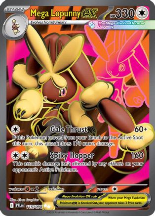 Image of Mega Lopunny ex (115/094) [Mega Evolution: Phantasmal Flames]