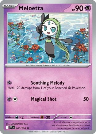 Image of Meloetta (040/094) [Mega Evolution: Phantasmal Flames]