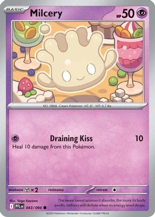 Image of Milcery (043/094) [Mega Evolution: Phantasmal Flames]