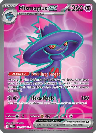 Image of Mismagius ex (112/094) [Mega Evolution: Phantasmal Flames]