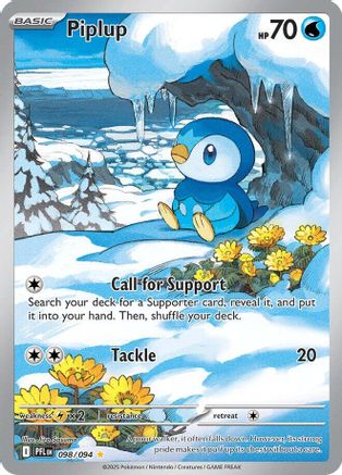 Image of Piplup (098/094) [Mega Evolution: Phantasmal Flames]