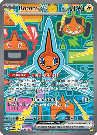 Image of Rotom ex (126/094) [Mega Evolution: Phantasmal Flames]