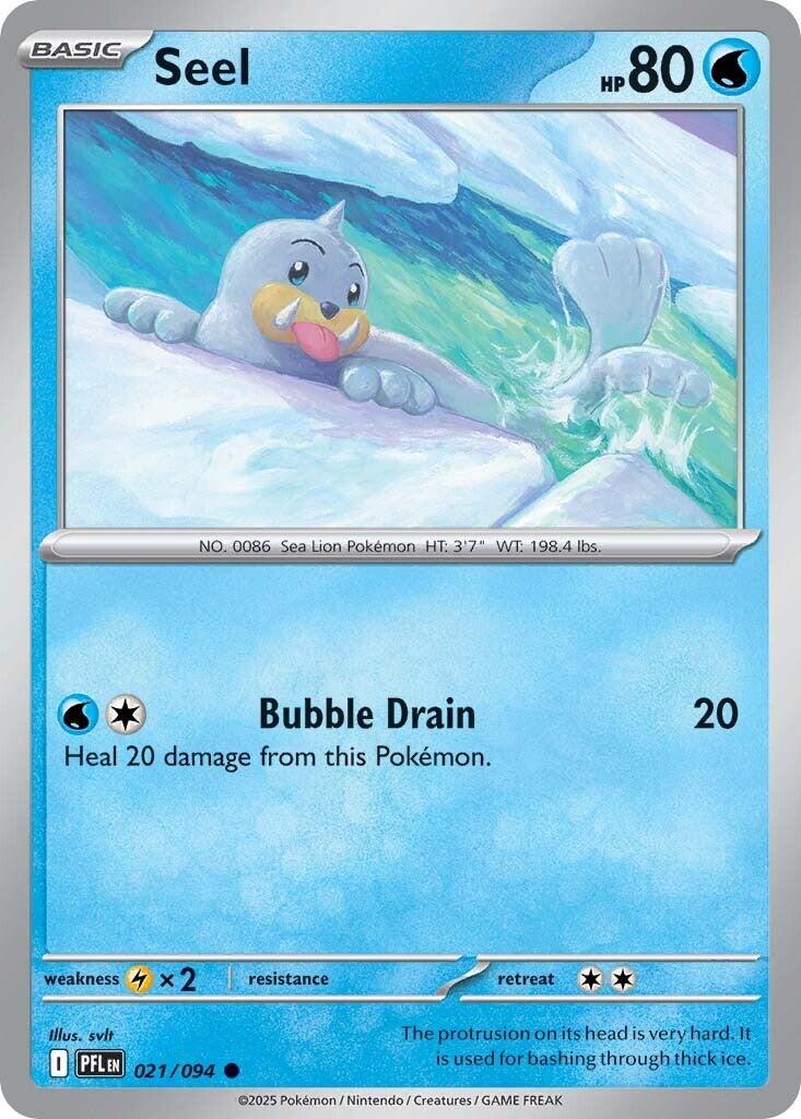 Image of Seel (021/094) [Mega Evolution: Phantasmal Flames]