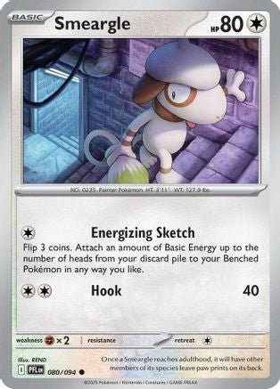 Image of Smeargle (080/094) [Mega Evolution: Phantasmal Flames]