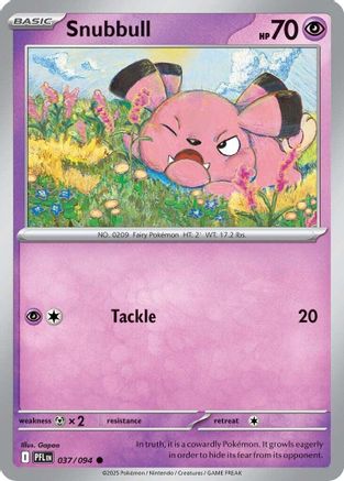 Image of Snubbull (037/094) [Mega Evolution: Phantasmal Flames]
