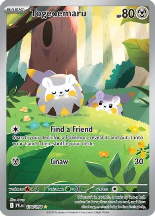 Image of Togedemaru (104/094) [Mega Evolution: Phantasmal Flames]