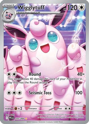 Image of Wigglytuff (105/094) [Mega Evolution: Phantasmal Flames]