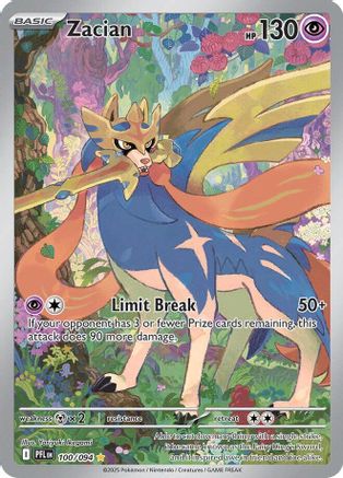 Image of Zacian (100/094) [Mega Evolution: Phantasmal Flames]