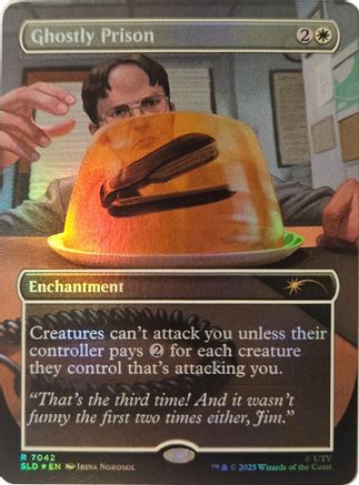 Image of Ghostly Prison (7042) (SLD-7042) - Secret Lair Drop Series Foil