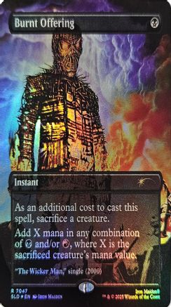 Image of Burnt Offering (Rainbow Foil) (SLD-7047) - Secret Lair Drop Series Foil