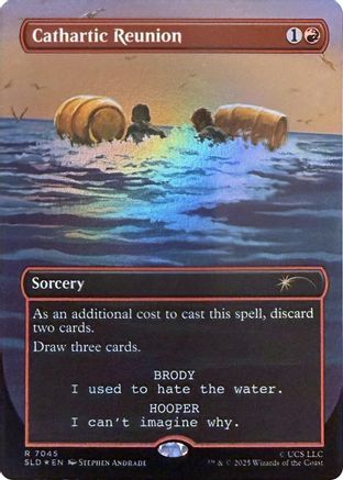 Image of Cathartic Reunion (7045) (Rainbow Foil) (SLD-7045) - Secret Lair Drop Series Foil