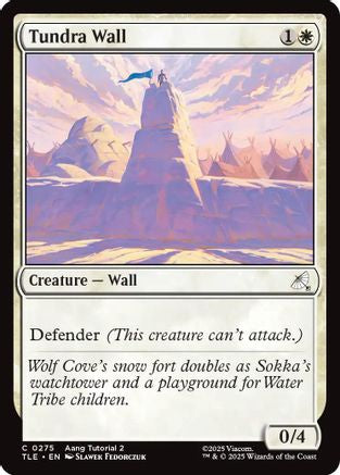 Image of Tundra Wall (0275) [Avatar: The Last Airbender: Eternal-Legal]