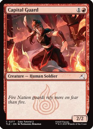 Image of Capital Guard (0277) [Avatar: The Last Airbender: Eternal-Legal]