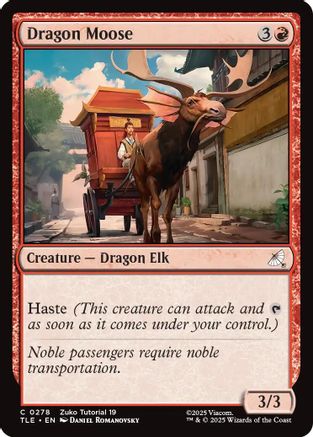 Image of Dragon Moose (0278) [Avatar: The Last Airbender: Eternal-Legal]