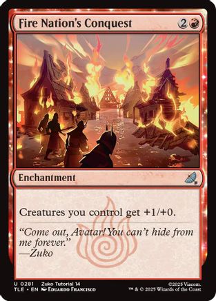 Image of Fire Nation's Conquest (0281) [Avatar: The Last Airbender: Eternal-Legal]