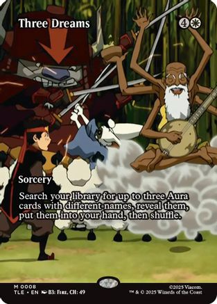 Image of Three Dreams (Borderless) [Avatar: The Last Airbender: Eternal-Legal]